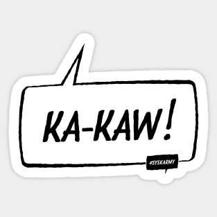 KA-KAW! Sticker